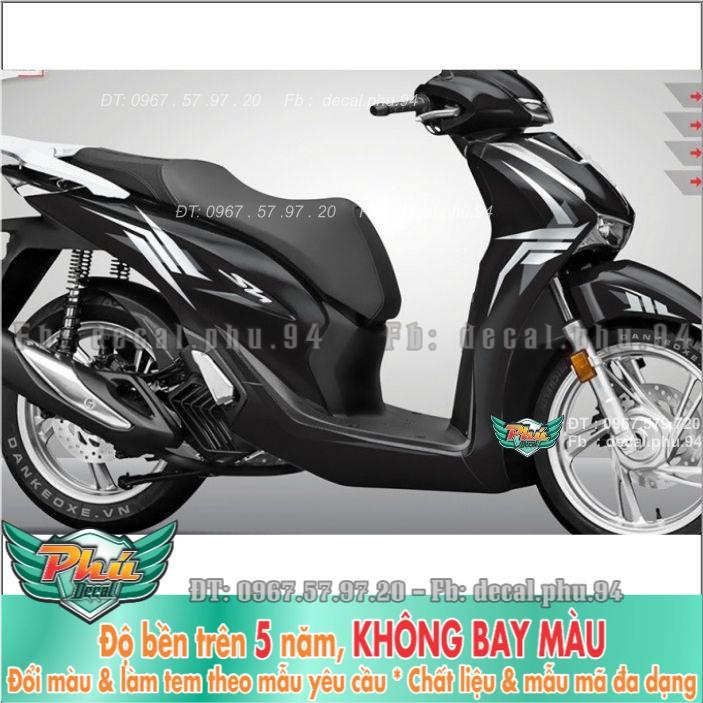 Tem rời SH Đen Chỉ Trắng -1