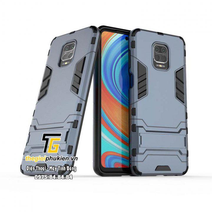 Ốp lưng chống sốc Iron Man cho Xiaomi Redmi Note 9s, Note 9 Pro, Note 9 Pro Max