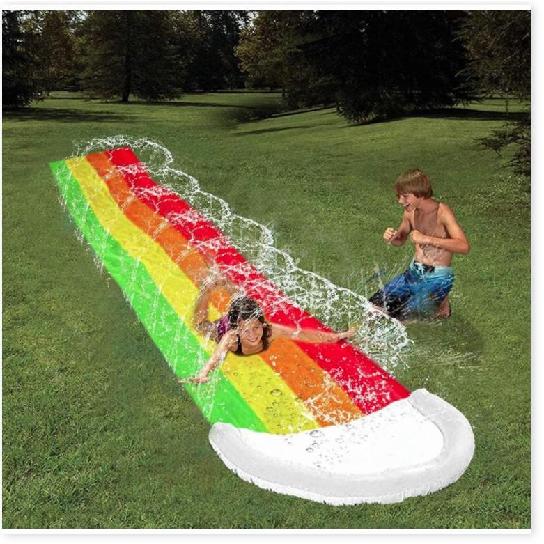 Phao trượt nước Rainbow Waterslide dài 4.8 mét