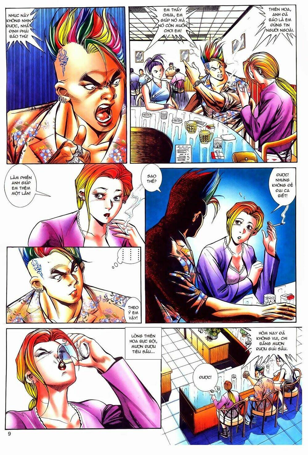 gà rừng truyền kỳ - người trong giang hồ ngoại truyện chapter 9 10