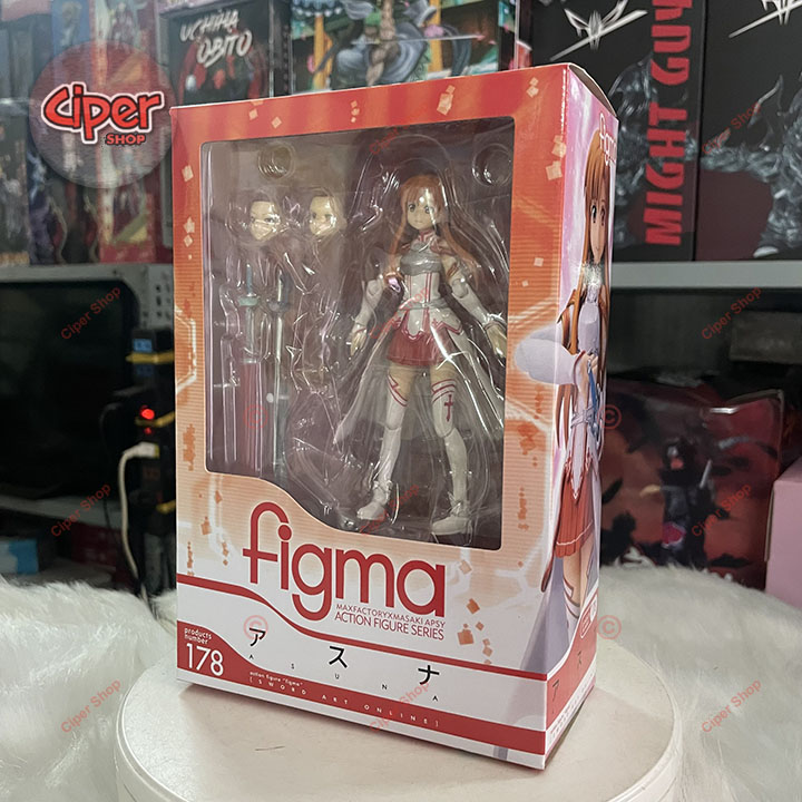 Mô hình Figma Asuna 178 - Figure Action Asuna 178  - Figure Sword Art Online