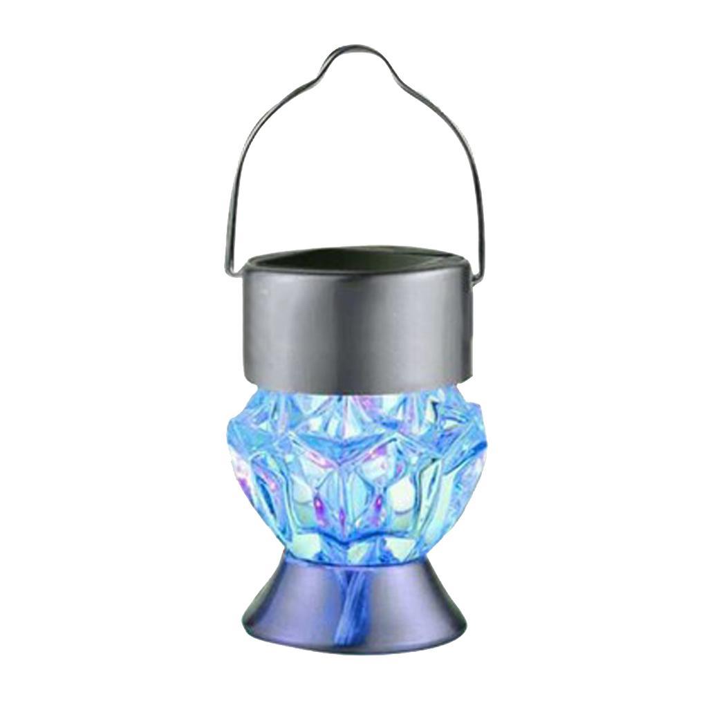 Rotatable Outdoor Solar Power Waterproof Hanging Camping Lantern Lamp Light