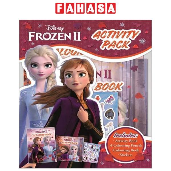 Hình ảnh Disney Frozen 2 Activity Pack (2-in-1 Activity Bag Disney)