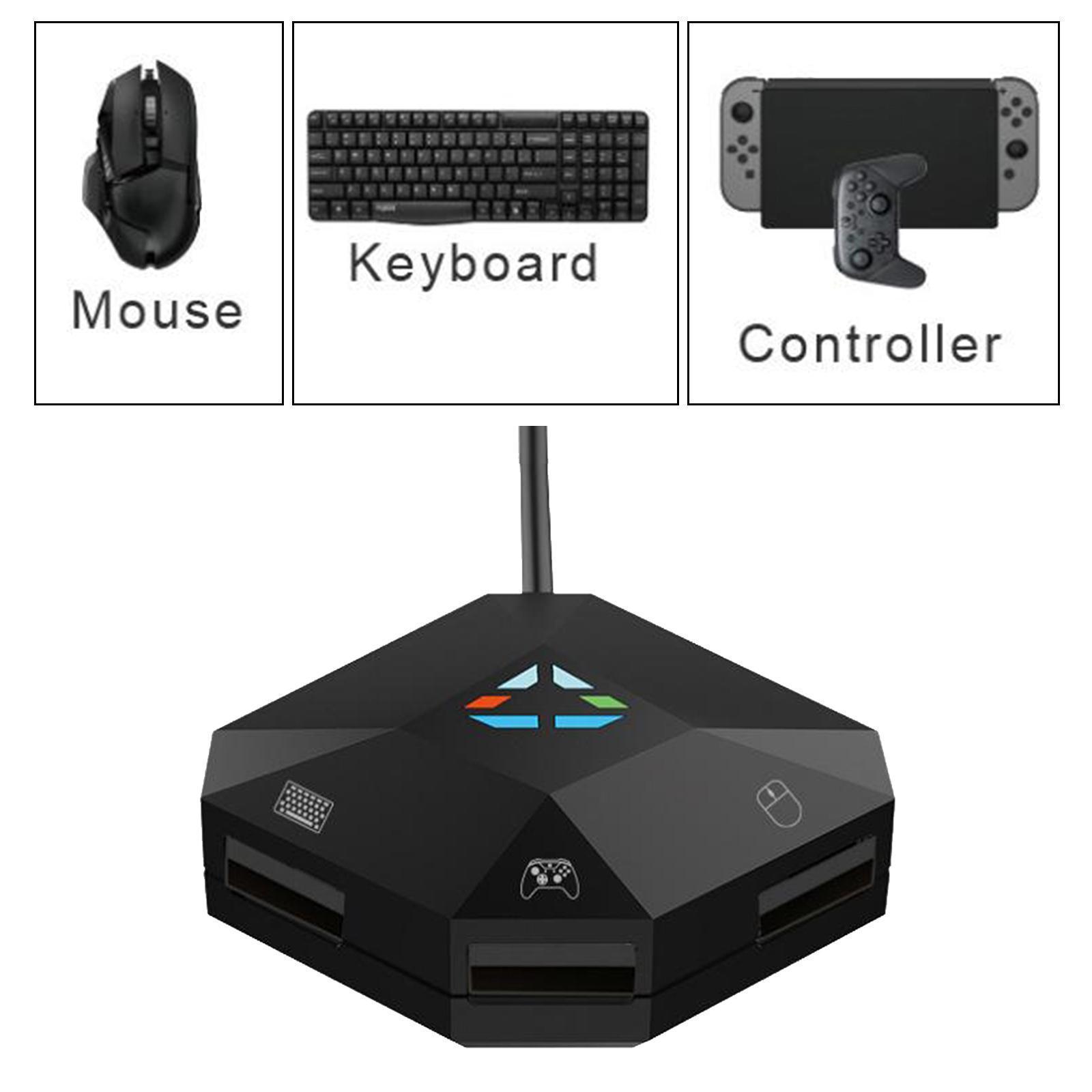 Keyboard and Mouse Converter Adapter for N-Switch     Easy To Use