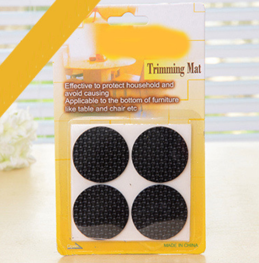 Set 4 Miếng Lót Tròn Size 4cm Kê Chân Bàn Ghế Giường Tủ