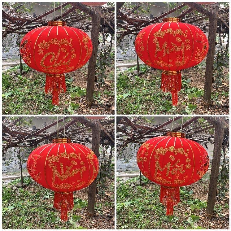 Đèn lồng treo tết đèn trang trí lễ hội size 60