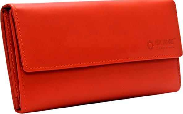 Ví Nữ Huy Hoàng HT3140 (9.5 x 19 cm) - Cam