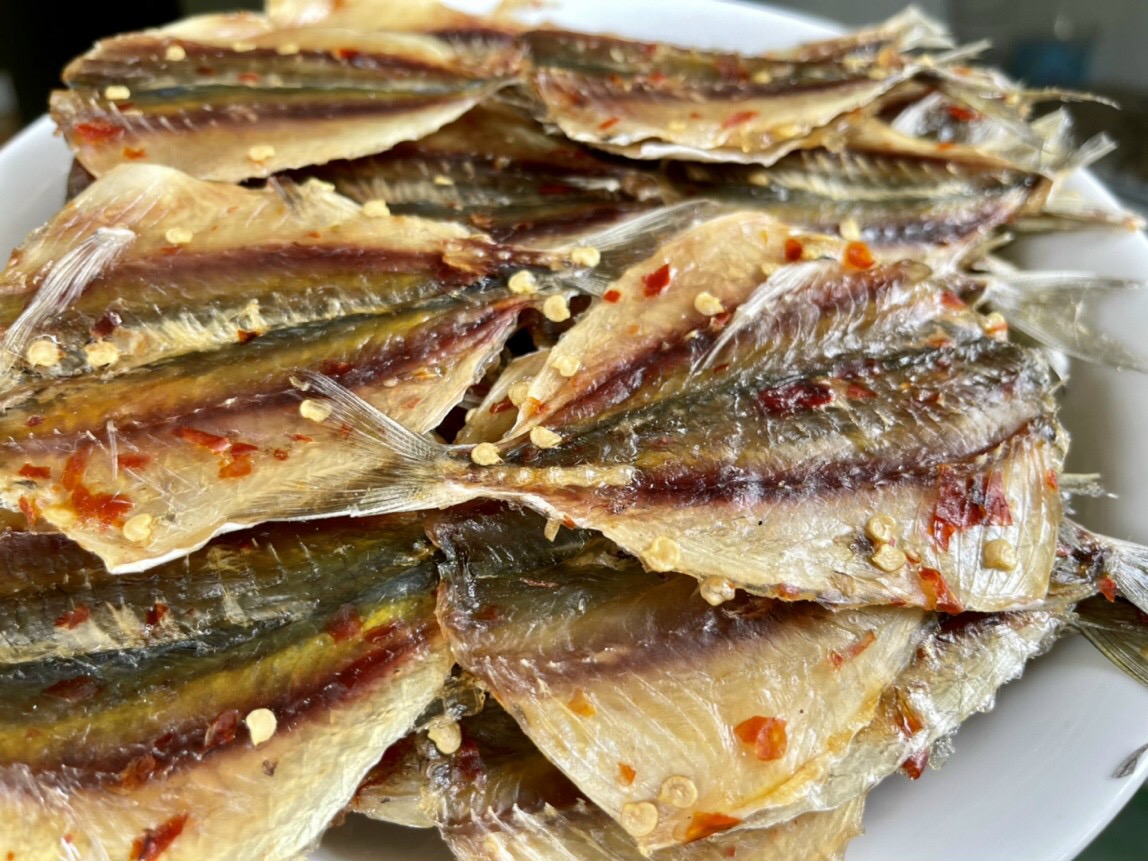 Khô Cá chỉ vàng tẩm - Gói 500g