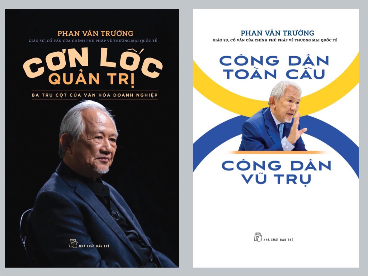 (Combo 2 Cuốn) CƠN LỐC QUẢN TRỊ &amp; CÔNG DÂN TOÀN CẦU -CÔNG DÂN VŨ TRỤ - GS. Phan Văn Trường - (bìa mềm)