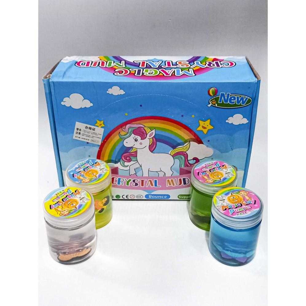 SLIME HOẠT HÌNH Lọ Đặc Slam Gudetama Squishy