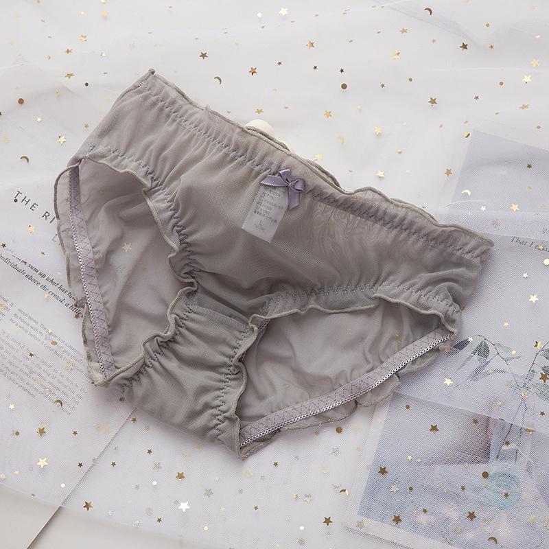 Quần lót nữ lưới viền nhún điệu đà sexy QLN01