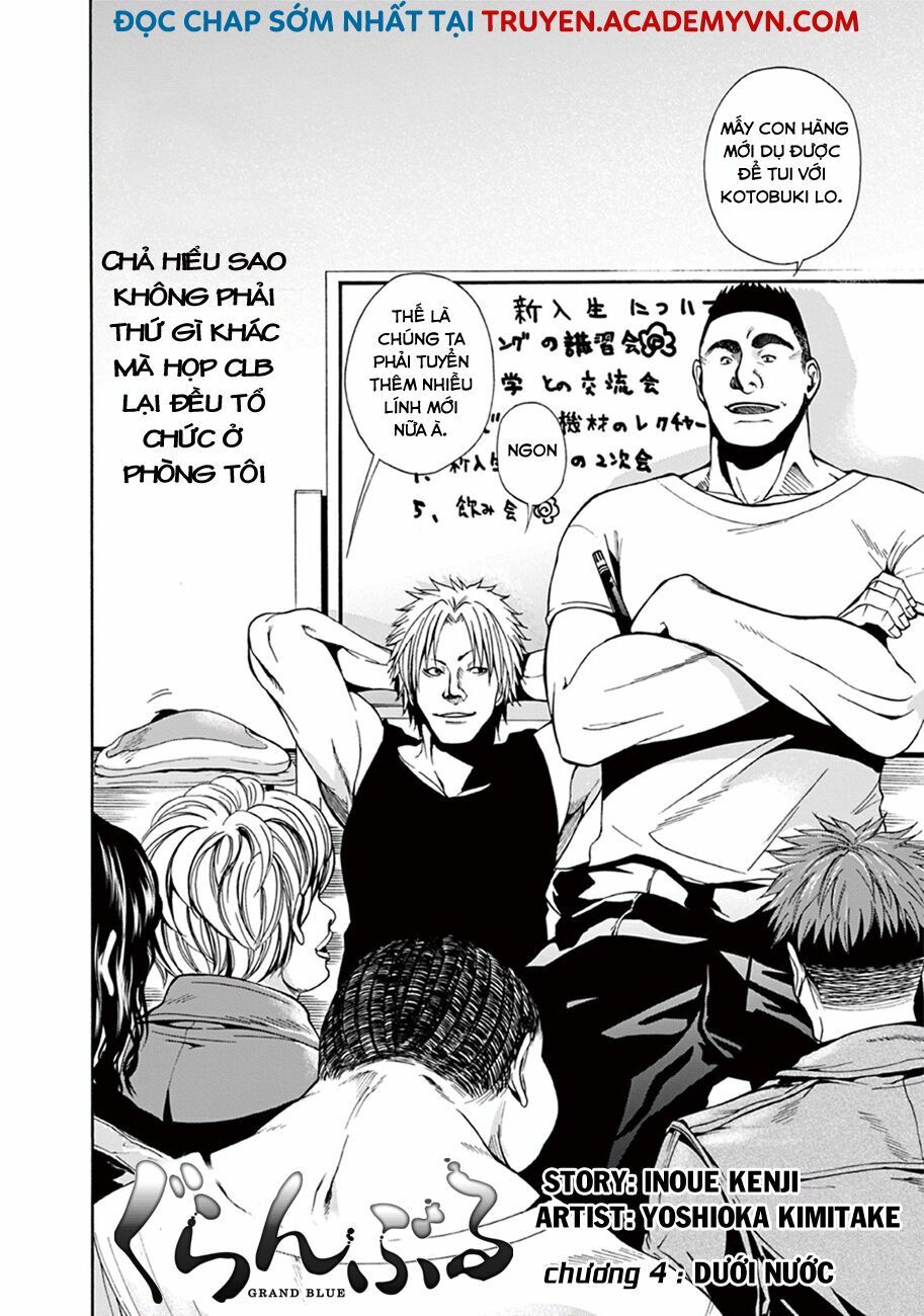 cô gái thích lặn - grand blue chapter 4 2