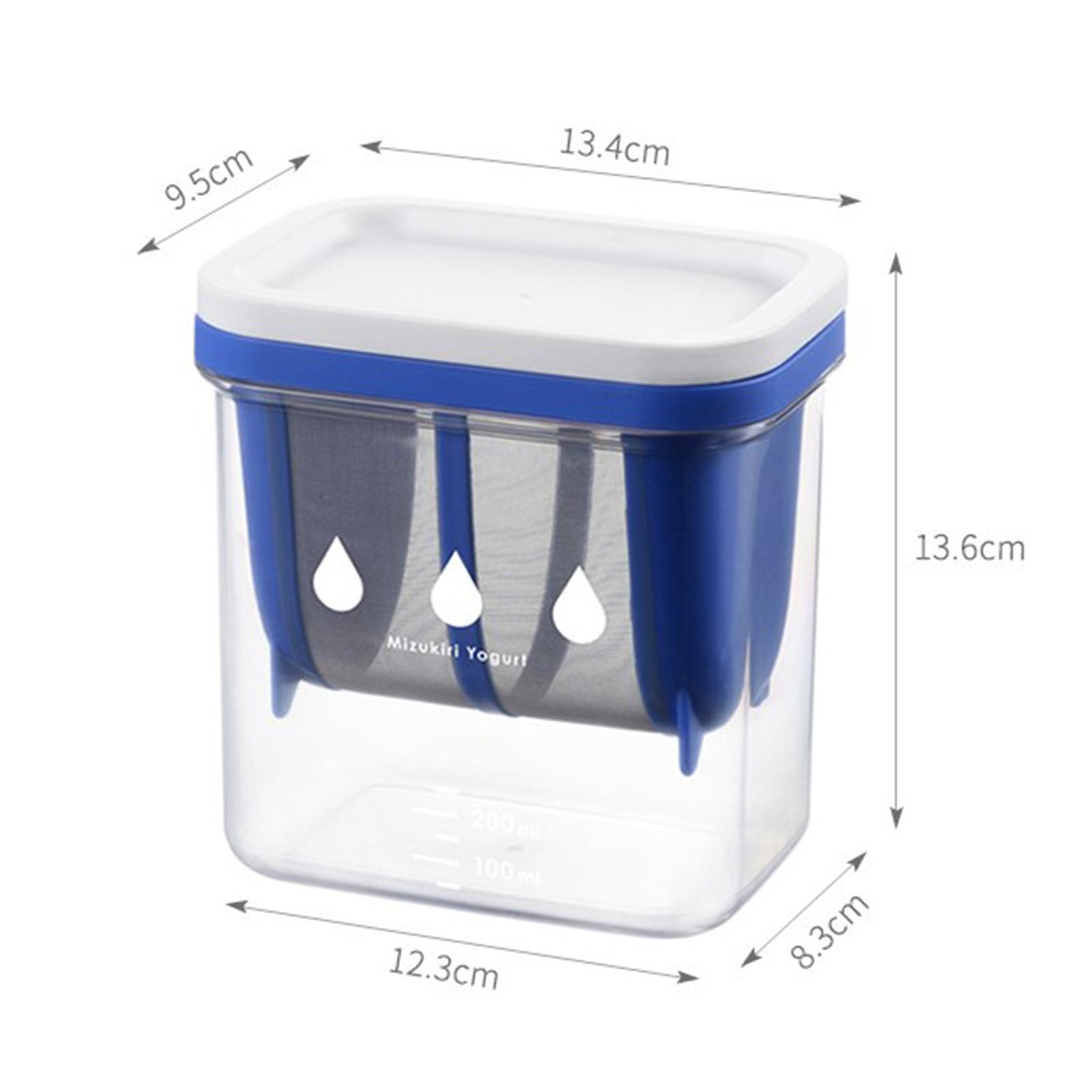 Greek Yogurt Maker Strainer Food Strainer Household with Lid Yogurt Filter