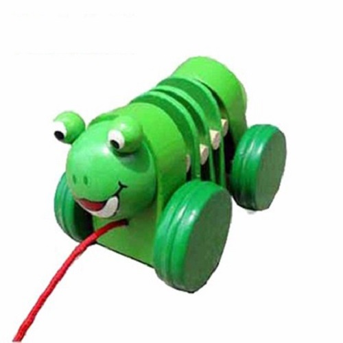 Con vật kéo dây có khớp nối bằng gỗ
