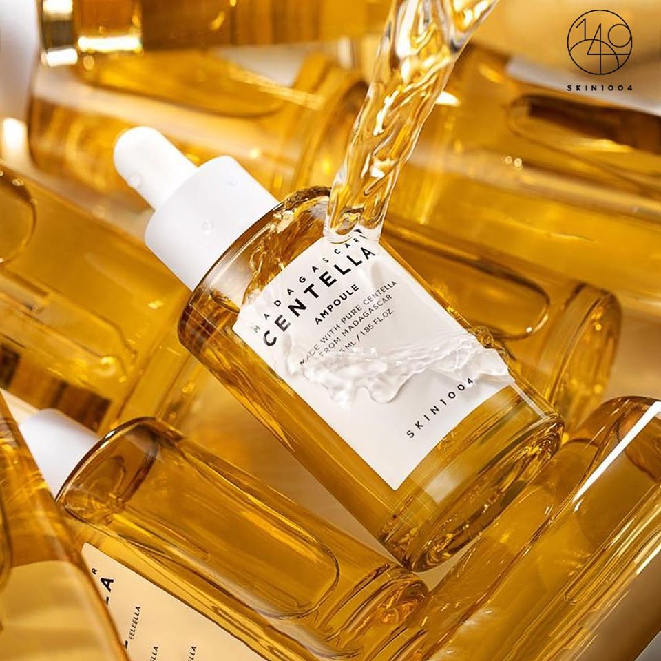 Tinh Chất Rau Má Giảm Mụn, Phục Hồi Da Skin1004 Madagascar Centella Asiatica 100 Ampoule 55ml