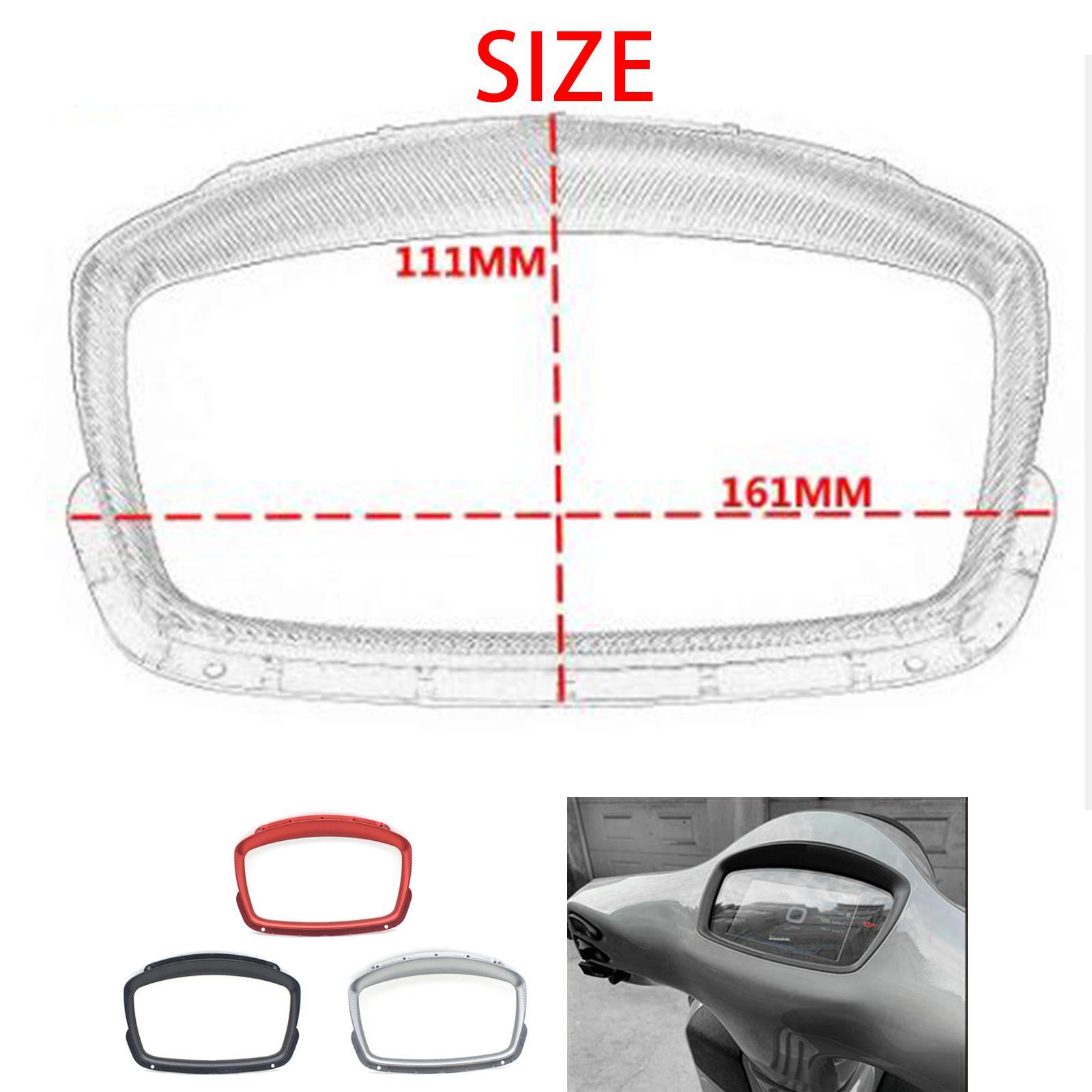 Motorcycle Cover Gauge Cover for 300 Black