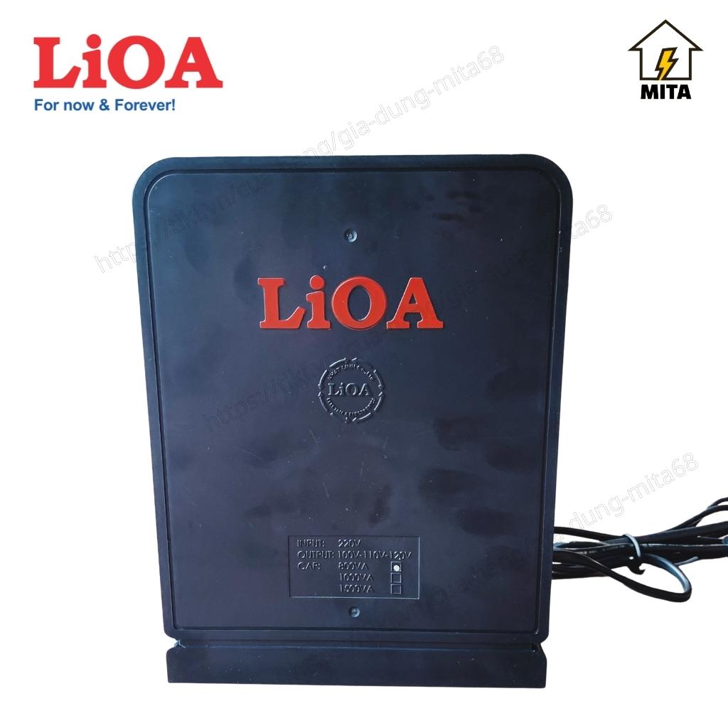 Biến Áp Đổi Nguồn LiOA Điện vào 220V - Điện ra 3 Đường 100/110/120V Công suất 800/1000/1500VA