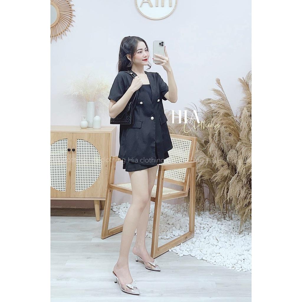 Set Áo Khoác Chân Váy Hàn Quốc | Thiết Kế Độc Quyền, Đi Làm, Đi Chơi, Đi Sự Kiện Thương Hiệu HIA Clothing S178