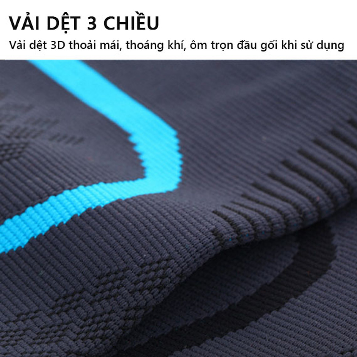 Đai bó gối đàn hồi bảo vệ đầu gối khi chơi thể thao 1 đôi