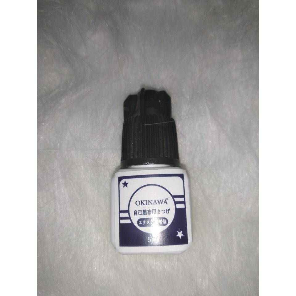 Keo tự nối mi không cay hiệu Okinawa japan hàng dư thừa nhà máy đủ tiêu chuẩn xuất khẩu, dung tích 5ml