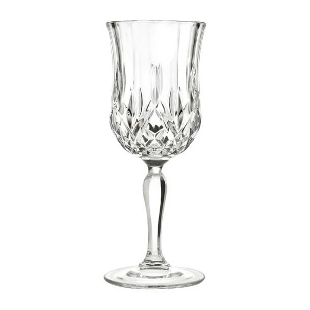 Ly Uống Vang Trắng, Vang Hồng Thuỷ Tinh Pha Lê Không Chì Ý RCR Crystal Opera 230 ml - Opera Wine Glass 230 ml
