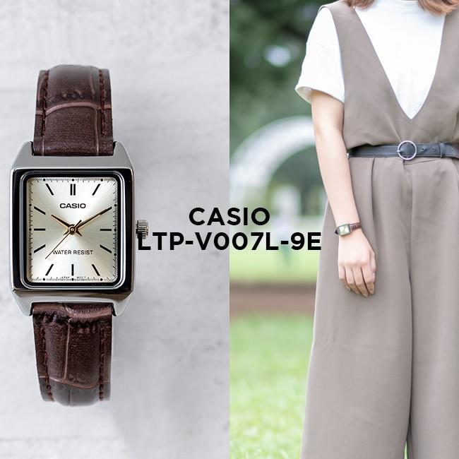 Đồng Hồ Nữ Dây Da Casio LTP-V007L-9EUDF (31.5 x 26 mm)