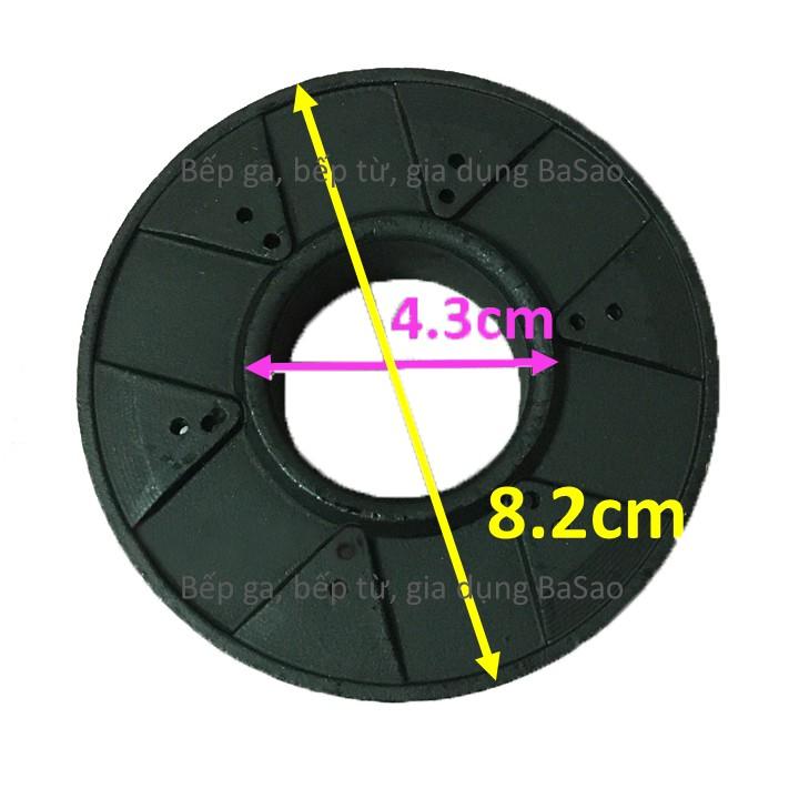 Mâm Chia Lửa Dành Cho Tất Cả Các Loại Bếp Gas , Đường Kính Trong 43mm, Đường Kính Ngoài 82mm