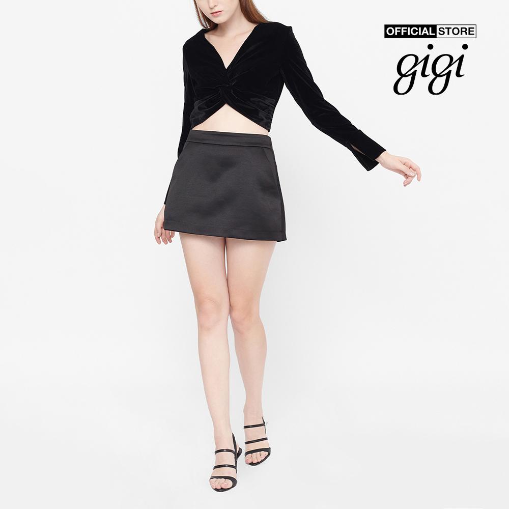 GIGI - Quần váy chữ A lưng cao thời trang G3402S211411