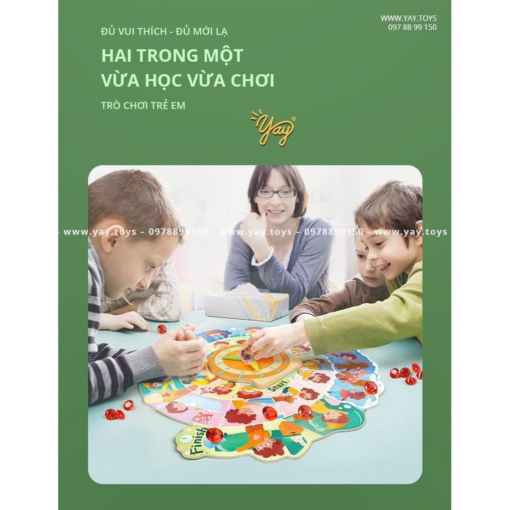 (3 in 1) Bộ Trò Chơi Bé Tập Xem Giờ - Tick-tock Clock Game TOI