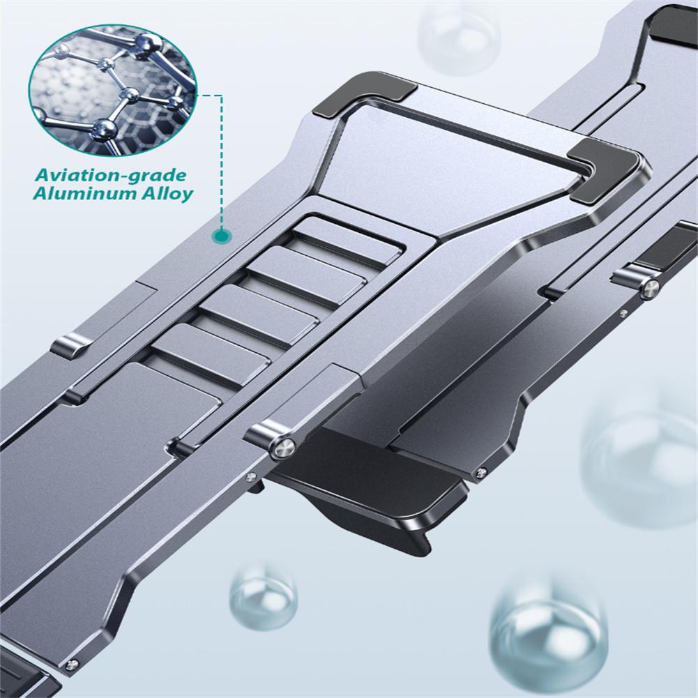 Aluminum Alloy Adjustable Phone Stand Base Multi-angle Bracket Desktop Upgrade Holder Compatible For Ipad Tablet Pc