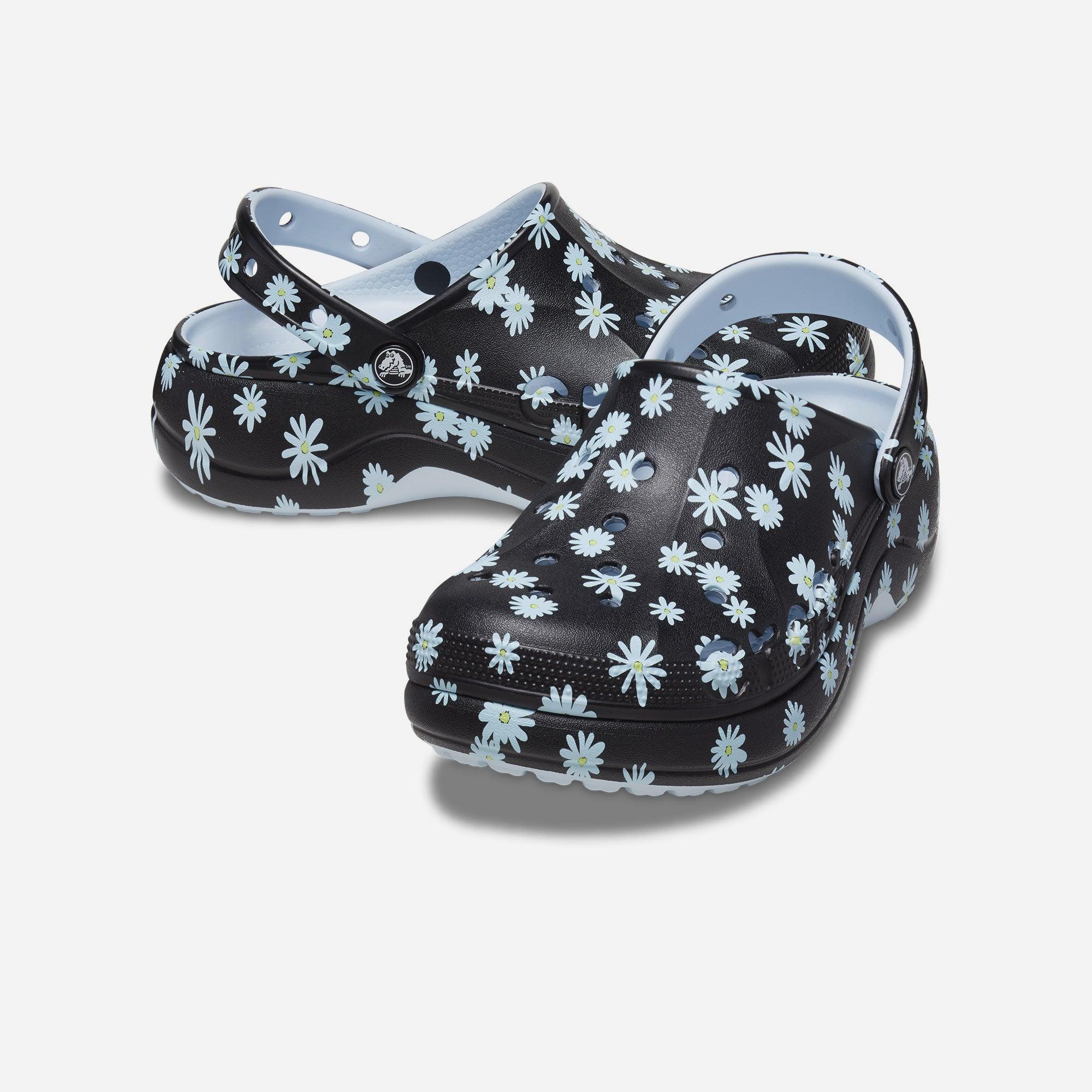 Giày nhựa nữ Crocs Baya Platform Printed - 208712-0ZI