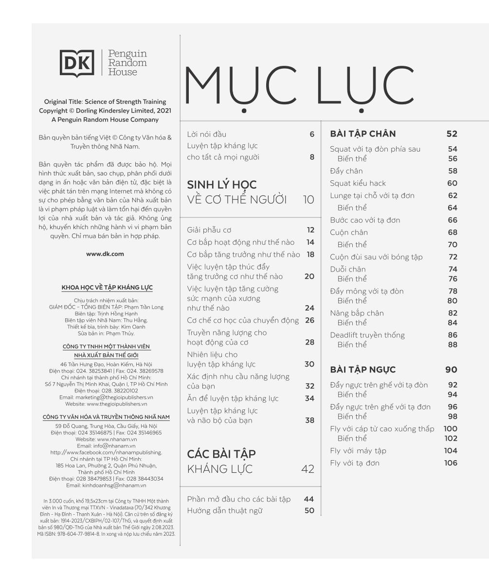 Sách - Khoa học về tập kháng lực - Nhã Nam Official