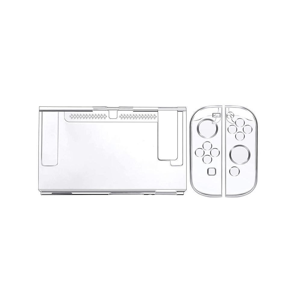 Vỏ TPU mềm trong suốt Vỏ bảo vệ Vỏ khung Bảo vệ trong suốt cho Phụ kiện bảng điều khiển trò chơi bìa cứng Nintendo Switch Màu sắc: KÍNH PHIM 2PC