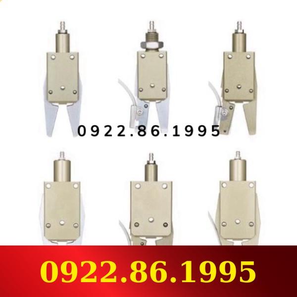 Tay kẹp mini CHK khí nén dùng cho robot máy ép nhựa