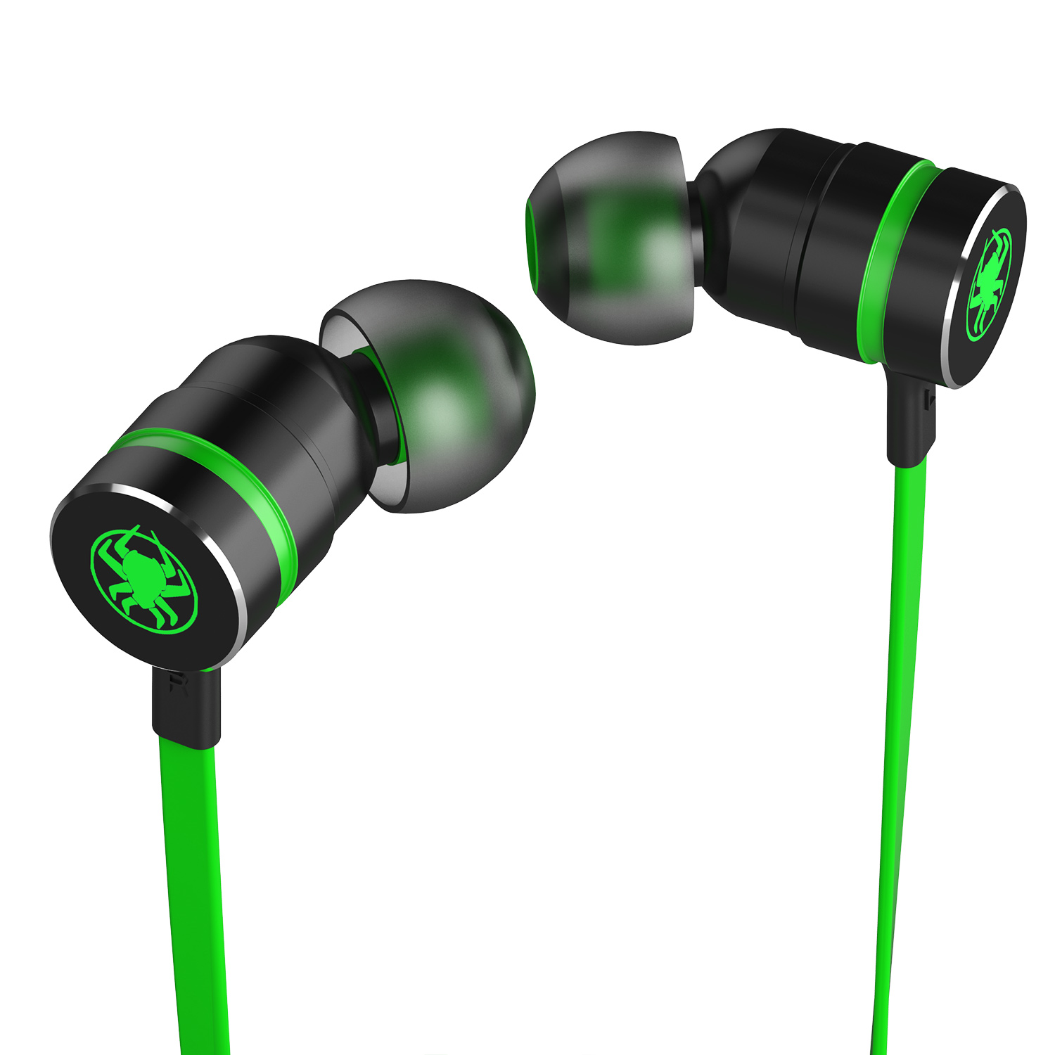 Tai nghe Game thủ, tai nghe in ear gaming Plextone G20 mẫu mới 2019 dây dẹt chống rối, Jack 3.5mm chữ L chống gẫy, Microphone Built in Filter Circuit – Hàng Chính Hãng