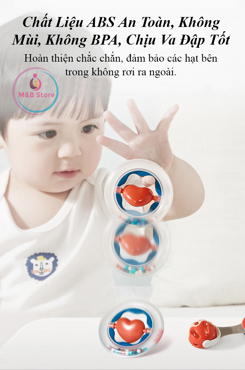 Bộ 10 Lục Lạc Gặm Nướu - KUB