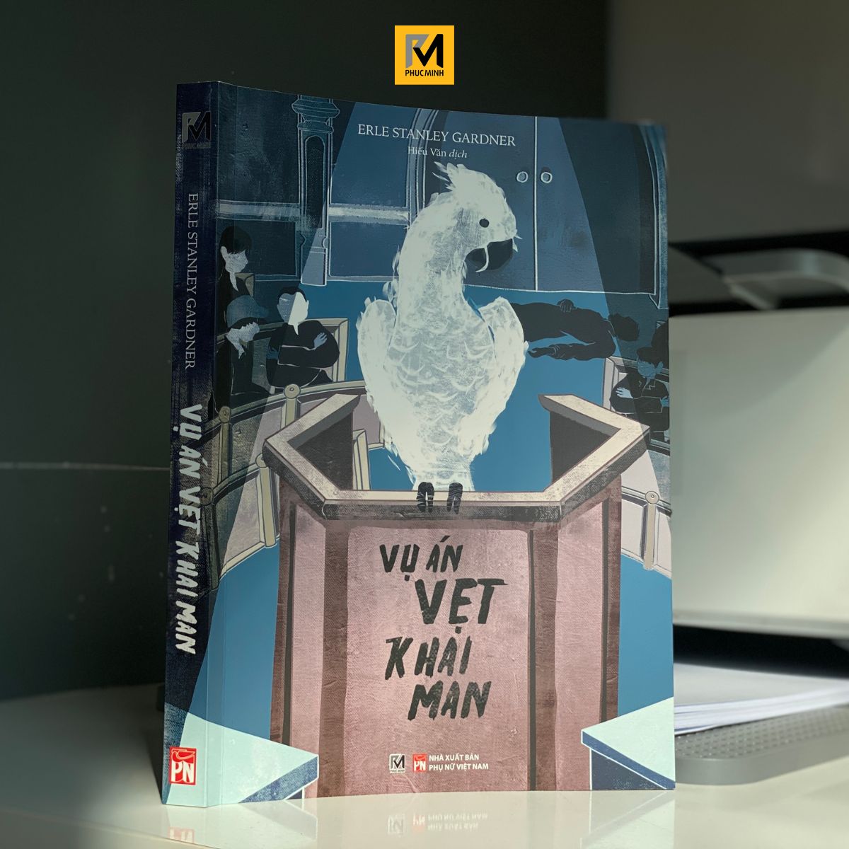 Sách Tiểu Thuyết Trinh Thám - Vụ Án Vẹt Khai Man - Erle Stanley Gardner - Phuc Minh Books - ảnh 6