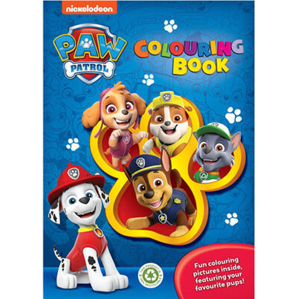 Paw Patrol Colouring Book