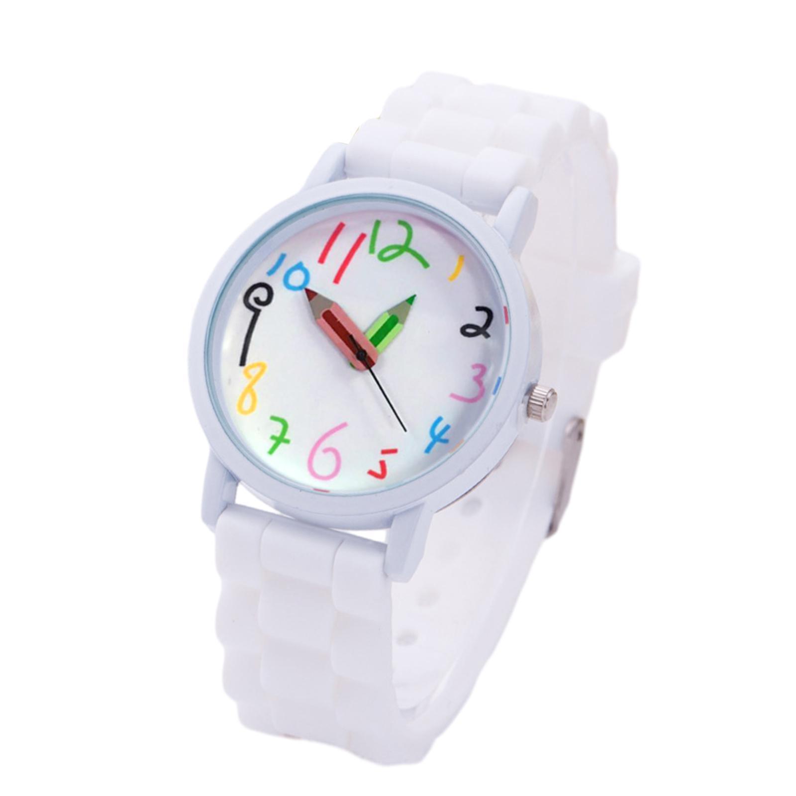 Children Silicone Watch Women Wristwatch for Backpacking Travel Camping