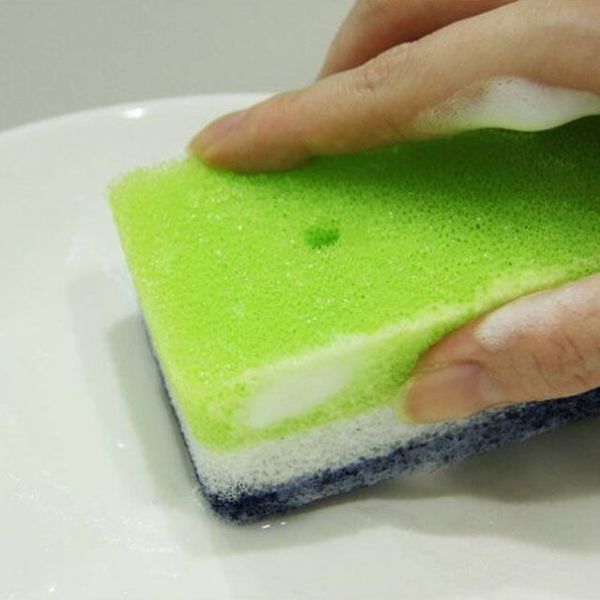 Set 05 miếng mút rửa xoong nồi Seiwa Color Hard - Hàng nội địa Nhật Bản nhập khẩu chính hãng