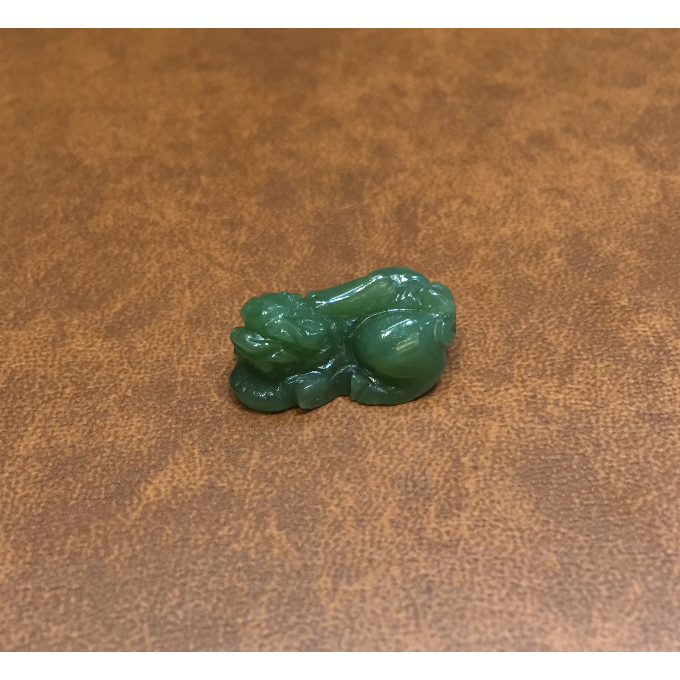 Tỳ hưu phong thủy Ngọc Bích (Nephrite) Thiên nhiên 100%