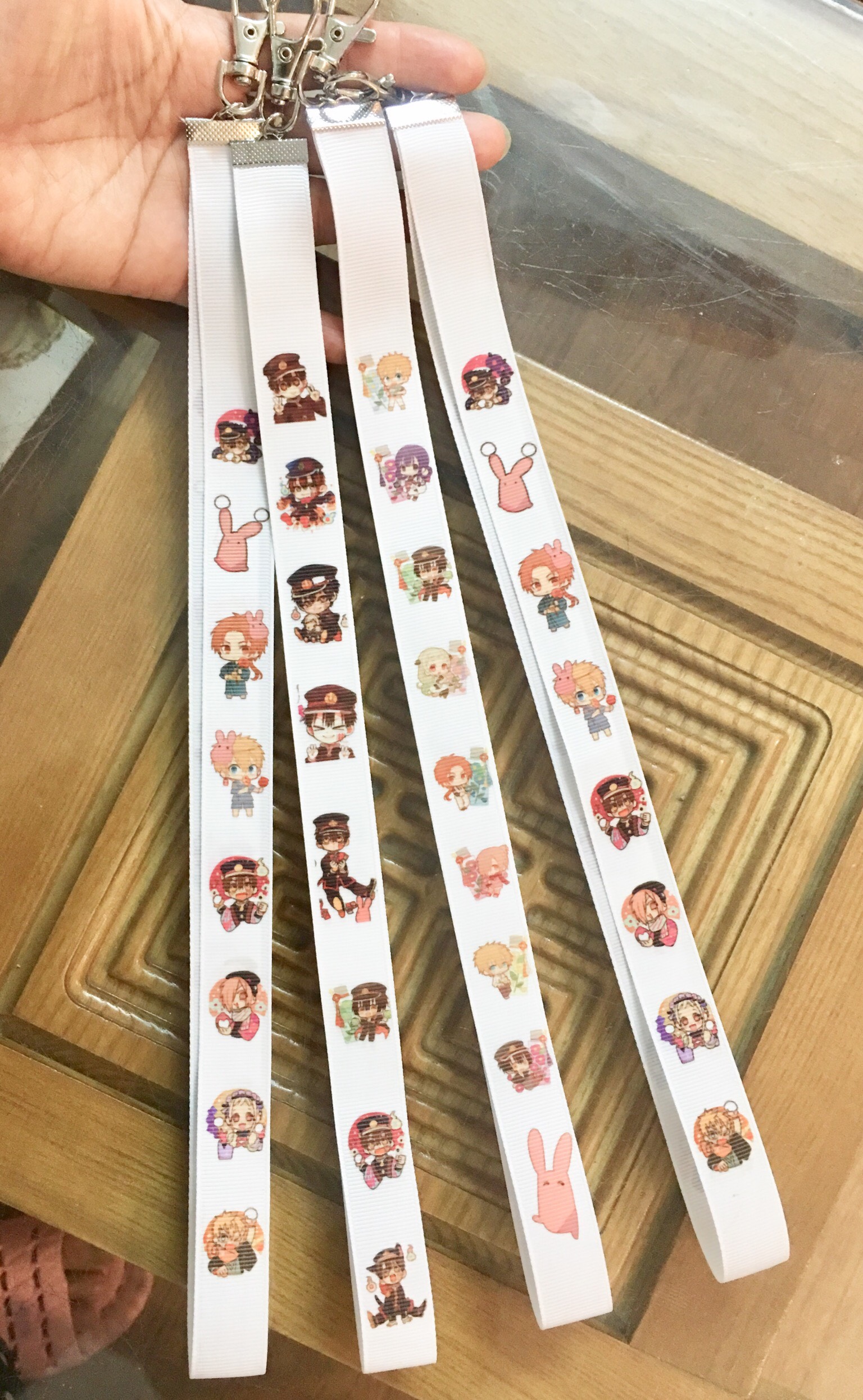 Dây đeo thẻ strap Jibaku Shounen Hanako-kun