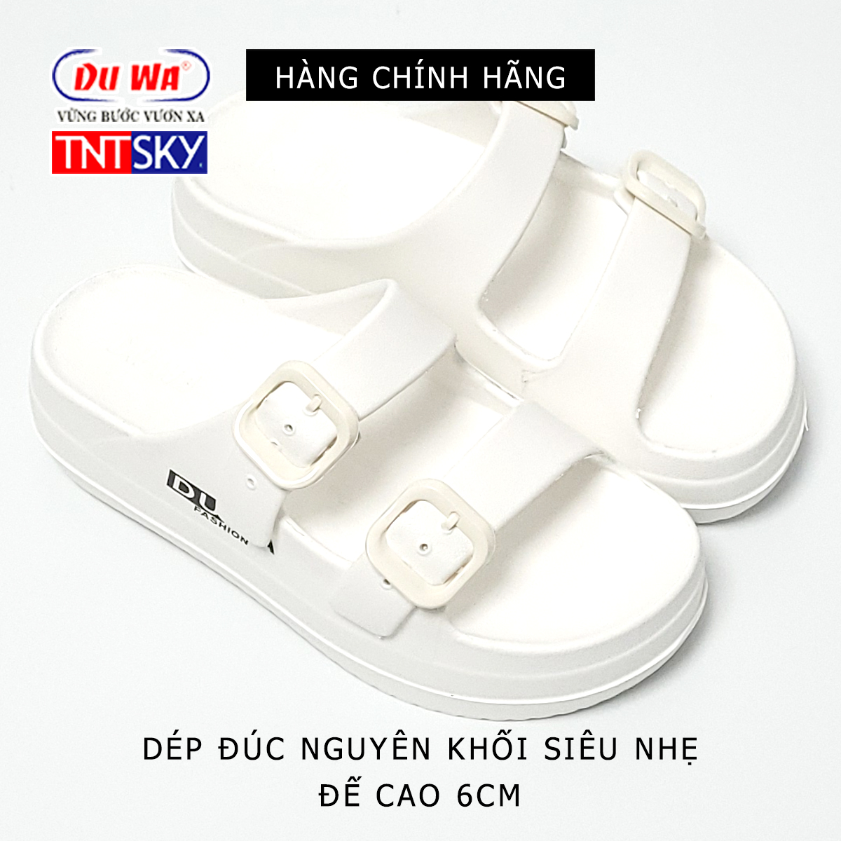 Dép Nữ Quai Ngang Đúc Liền Khối Siêu Nhẹ - Hàng Chính Hãng - TK521