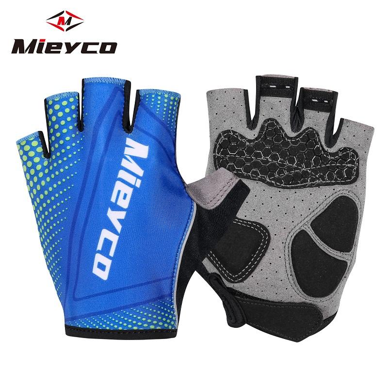 Mieyco Mtb Xe Đạp Người Găng Tay Xe Đạp Tập Gym Xe Máy Fingerless Gloves Cắm Trại Phụ Kiện Xe Đạp Đi Găng Tay Thể Thao Nữ
