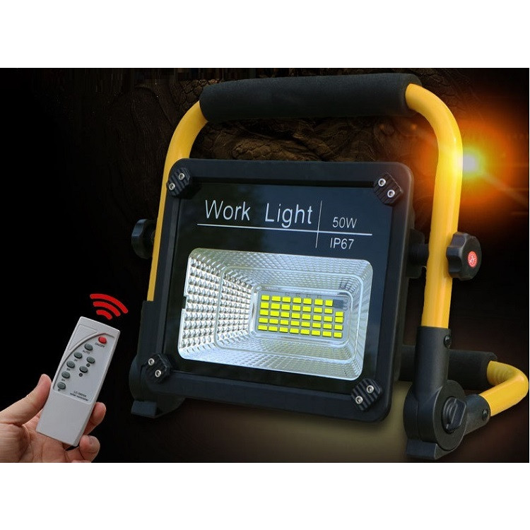 Đèn 39 led siêu sáng sạc điện tích hợp điều khiển thông minh M26