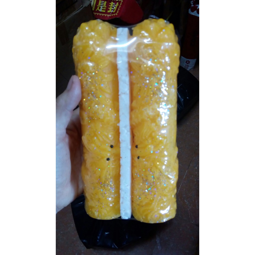 1 đôi đèn cầy chạm rồng 18cm