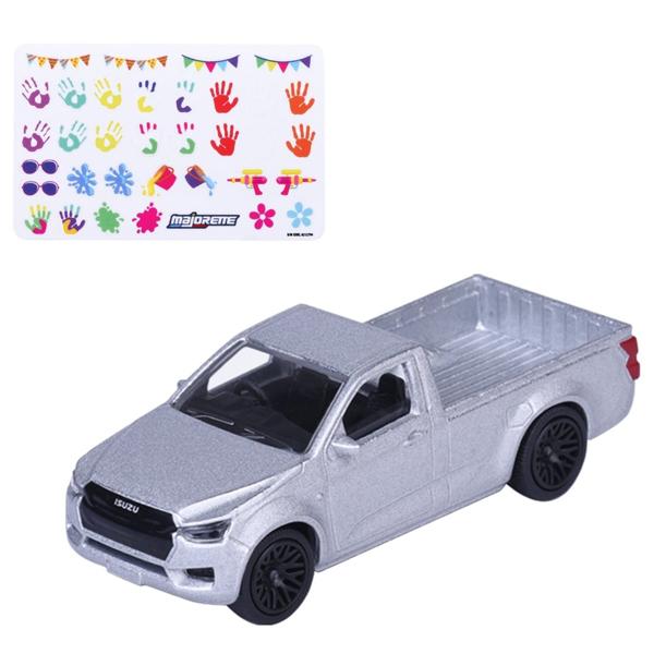 Đồ Chơi Mô Hình Xe Isuzu D-Max Classic Edition - Majorette 8502100000STH - Màu Xám