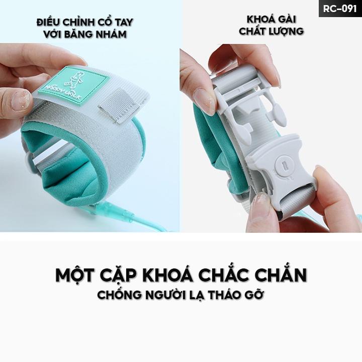 Dây Đeo Tay Chống Lạc Cho Bé Dây Dẫn Dắt Chống Đi Lạc Dành Cho Trẻ Em Chiều Dài Dây 1.5 Mét RC-091