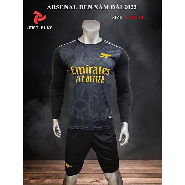 Bộ Quần Áo Bóng Đá Dài Tay Người Lớn – CLB Arsenal