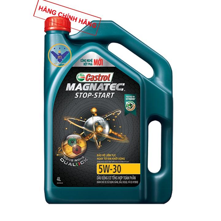 Dầu nhớt Castrol Magnatec Stop Start Dualock 5W-30 Can 4L